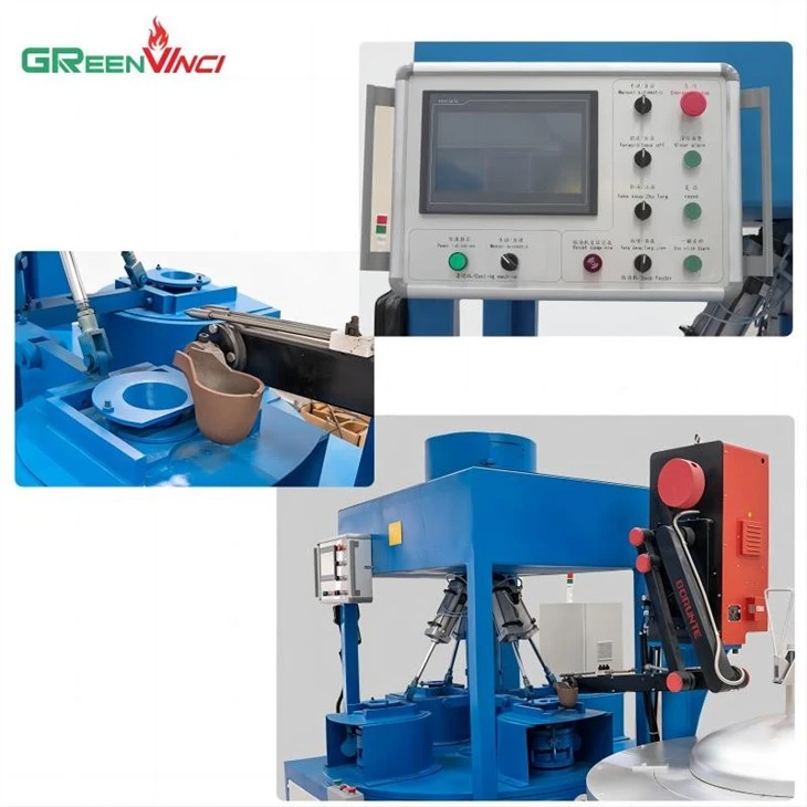 Multi-stations Automatic Centrifugal Casting Machine5